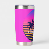 Gourde Isotherme Coucher de soleil rétrograde Personnalisé (Extérieur)