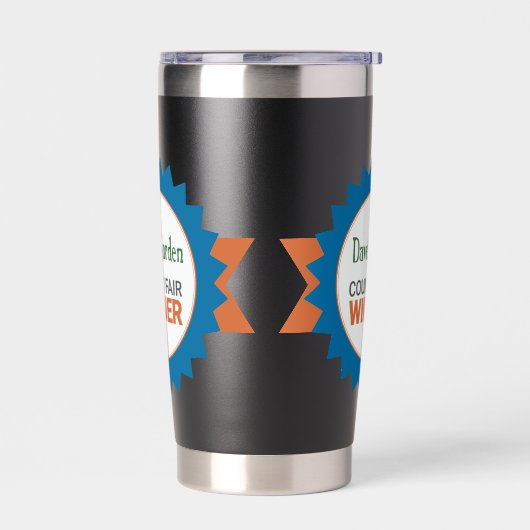 Gourde Isotherme County Fair tumbler prize (Gauche)