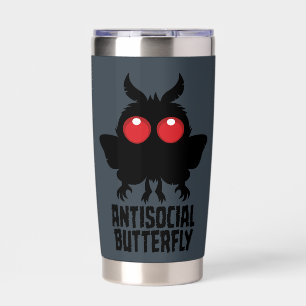 Gourde Isotherme Créature Cryptide Papillon Antisocial Mothman