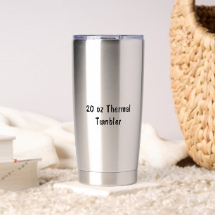 Gourde Isotherme Créez Votre Propre Gobelet Thermique 20 oz
