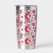 Gourde Isotherme Cute dog pattern for dog lovers (Gauche)