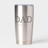 Gourde Isotherme Dad Established Simple Modern Father  (Couvercle)