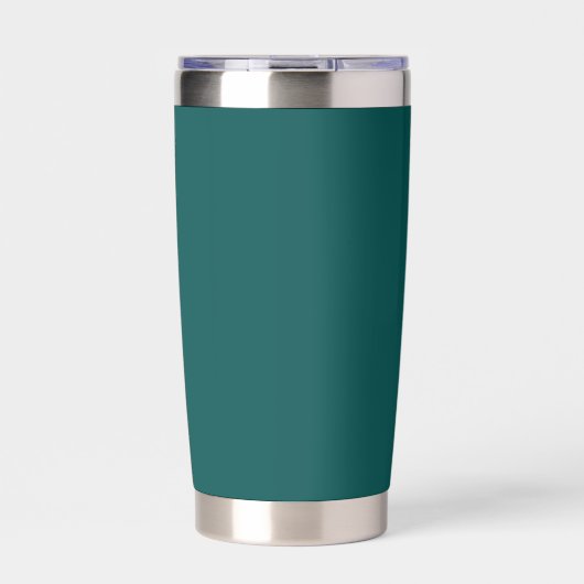 Gourde Isotherme Dark Teal Solid Color (Extérieur)