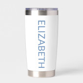 Gourde Isotherme DeColores Cursillo Rooster coloré Nom personnalisé (Couvercle)