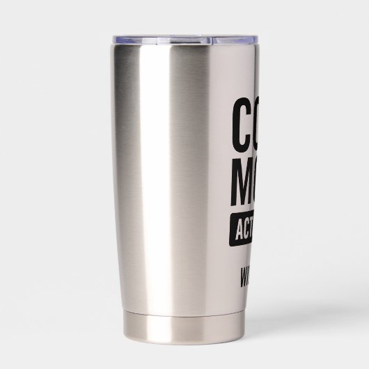 Gourde Isotherme Développeur de code activé en mode code (Extérieur)