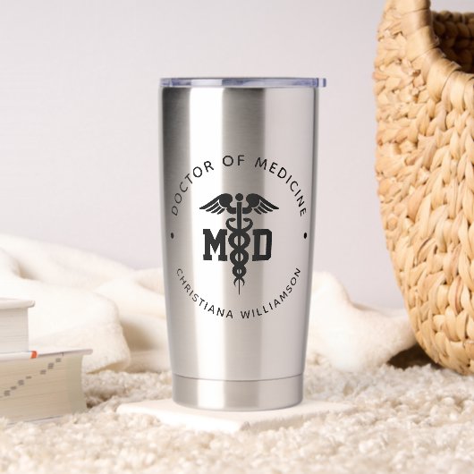 Gourde Isotherme Docteur en médecine sur mesure Docteur en médecine (Salon)