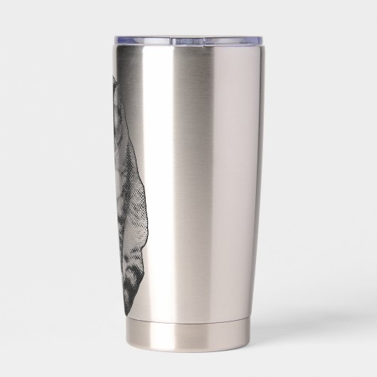 Gourde Isotherme Dotline Glow Hush (Couvercle)