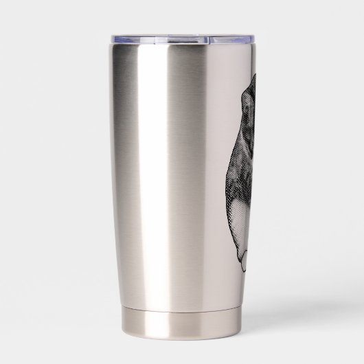 Gourde Isotherme Dotline Glow Hush (Extérieur)