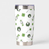 Gourde Isotherme Dr Seuss | Chat dans le Motif Casquette Clover (Extérieur)