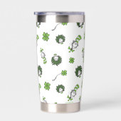 Gourde Isotherme Dr Seuss | Chat dans le Motif Casquette Clover (Gauche)