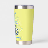 Gourde Isotherme Dr Seuss | Je t'aime Papa partout (Couvercle)