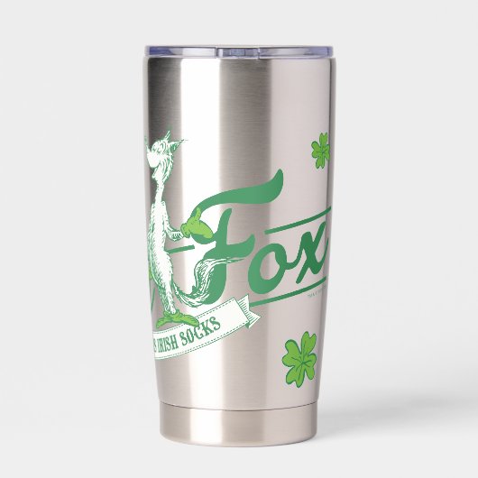Gourde Isotherme Dr Seuss | Lucky Fox Dans Ses Chaussettes Irlandai (Couvercle)