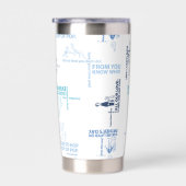 Gourde Isotherme Dr Seuss | Motif de devis Fête des pères (Gauche)