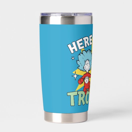 Gourde Isotherme Dr Seuss | Une Chose Deux Ici, C'Est Difficile (Extérieur)