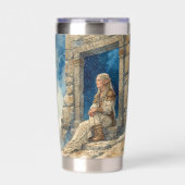 Gourde Isotherme Elf Ancient Ireland With Sky, Tumbler Water Bottle (Extérieur)