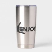 Gourde Isotherme Enjoy T-Shirt (Extérieur)