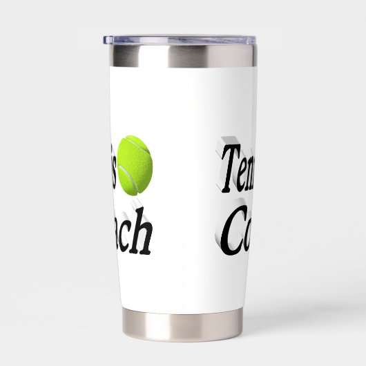 Gourde Isotherme Entraîneur de tennis (Gauche)