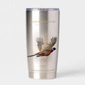 Gourde Isotherme Faisan, Chasse Royale (Couvercle)