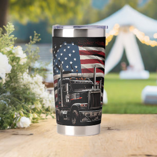 Gourde Isotherme Fierté des Camionneurs Américains