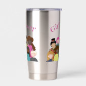 Gourde Isotherme Fille Power Thermal Tumbler (Gauche)