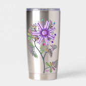 Gourde Isotherme Fleur dans le désert (Couvercle)