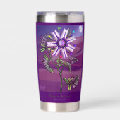 Gourde Isotherme Fleur dans le désert (Extérieur)