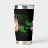 Gourde Isotherme Fleur de lotus (Gauche)