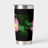 Gourde Isotherme Fleur de lotus (Gauche)