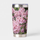 Gourde Isotherme Floral rose brillant Rhododendron fleuri (Extérieur)