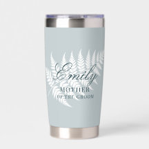 Fougère Blanche Bleu Glacé Mère du Marié