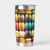 Gourde Isotherme Français Macaron Cookies Sweet (Gauche)