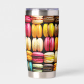 Gourde Isotherme Français Macaron Cookies Sweet (Extérieur)
