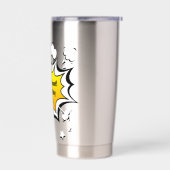 Gourde Isotherme Funny Coffee Quote Comic Style Mug (Gauche)