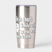 Gourde Isotherme Funny Dental Quote (Extérieur)