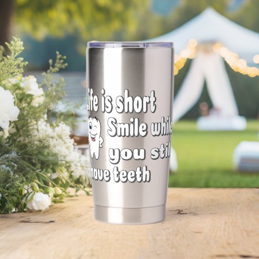 Gourde Isotherme Funny Dental Quote (Mariage (pivotée))