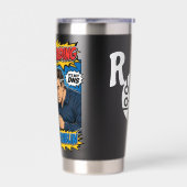 Gourde Isotherme Funny IT Tech Humour loading Pop Art (Gauche)