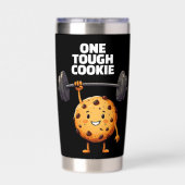 Gourde Isotherme Funny Tough Cookie Lifting Barbell (Couvercle)