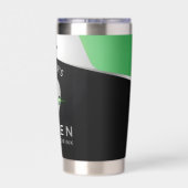 Gourde Isotherme Futuristic UFO & Alien Head (Couvercle)