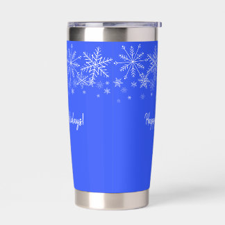 Gourde Isotherme Gobelet isolant Flocon de neige