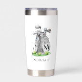 Gourde Isotherme Golf Monogramme (Couvercle)