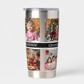 Gourde Isotherme Grandma's Angels | 8 Photo Template (Gauche)