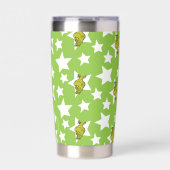 Gourde Isotherme Grinch Peeking Star Pattern (Extérieur)