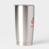 Gourde Isotherme Happy Galentines Day Chicken Squad Cute Funny Hens (Gauche)