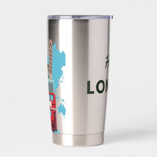 Gourde Isotherme Hello London (Gauche)