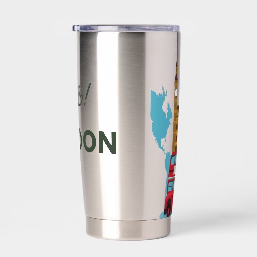 Gourde Isotherme Hello London (Gauche)