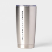 Gourde Isotherme Hotflash Chronicles Tumbler - Sip, Rire, Répéter (Couvercle)