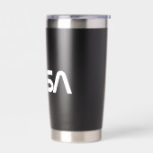 Gourde Isotherme Iconique NASA Circa Eclipse Black (Gauche)