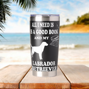 Gourde Isotherme Idée Cadeau Labrador Rétreiver Race de Chien Amate