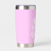 Gourde Isotherme infirmières rose joli cadeau simple (Extérieur)