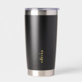 Gourde Isotherme Insulated Tumbler with Custom Brand Text (Gauche)